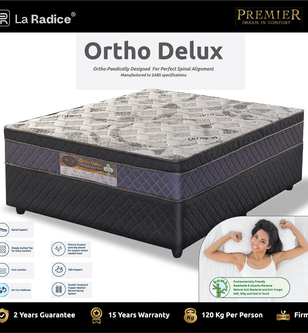 ORTHO DELUX Mattress Set - LA RADICE