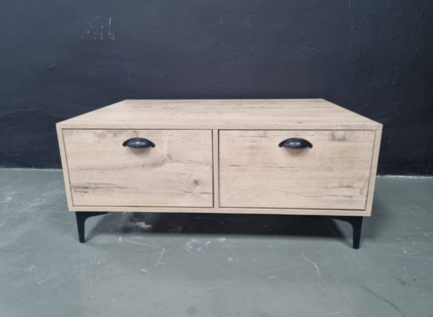 Oak-on-Oak Coffee Table