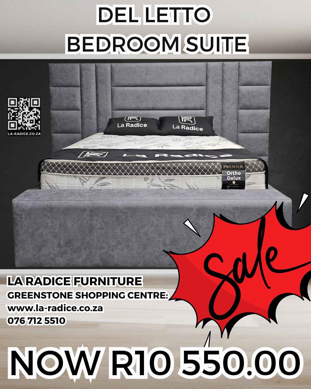 I-DEL LETTO R10500 BEDROOM SUITE
