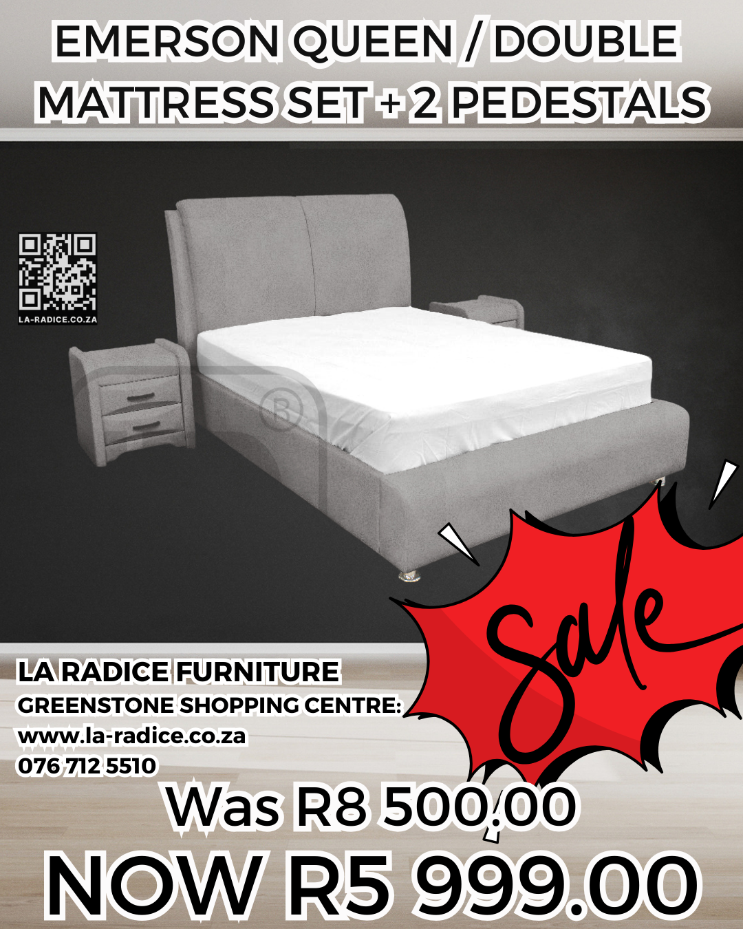 I-EMERSON R5999 + 2 pedestals