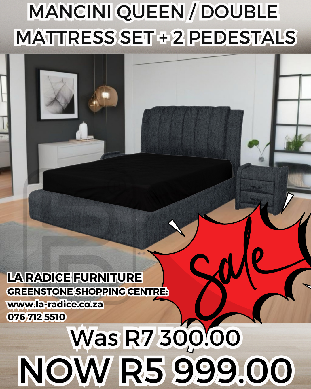 I-MANCINI R5999 + 2 pedestals